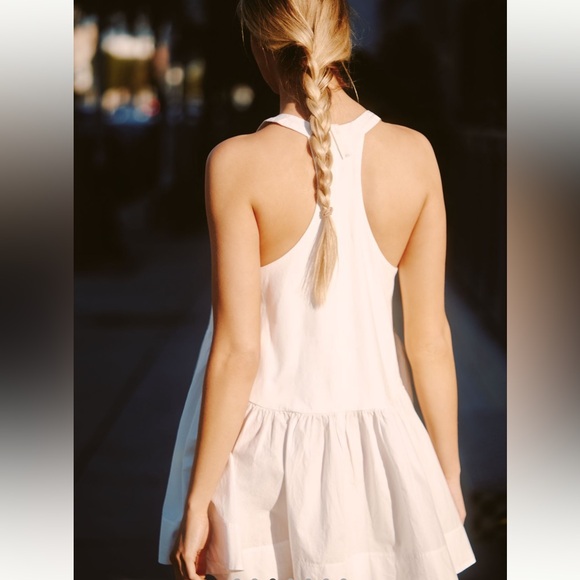 Anthropologie Daily Practice Spring Fling Racerback Mini Dress - Picture 3 of 3